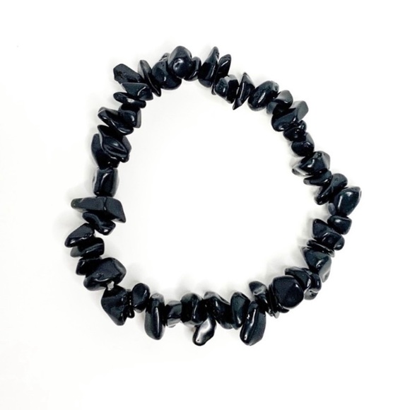 βοΈRESTOCKED Authentic Obsidian Bracelet β’ Crystal Jewelry β’ Handmade Bracelet - Picture 3 of 8
